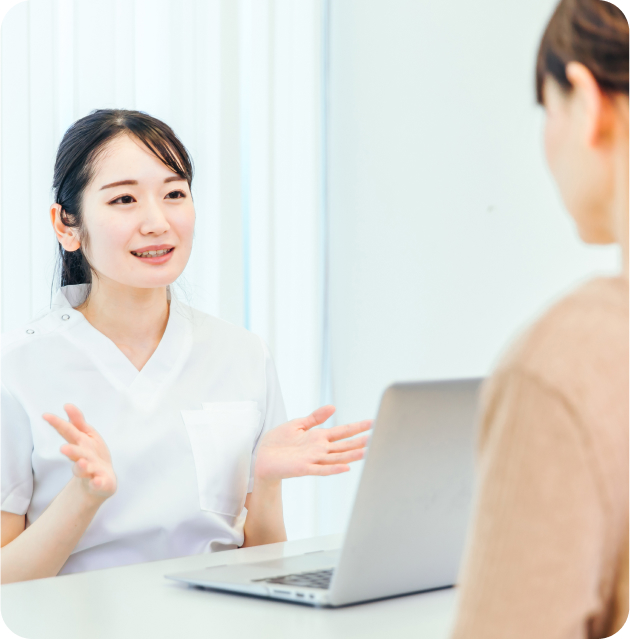 対面診断のイメージ